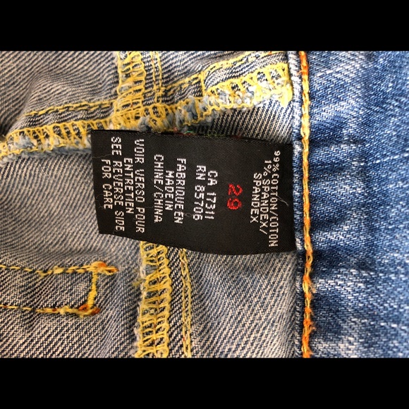 Buffalo (Pink) Low Rise Stretch Boot Cut Jeans - Picture 5 of 6